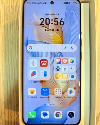 Honor 90 Diamond Silver + accessori