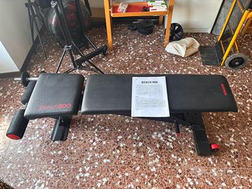 Panca palestra Decathlon Domyos Bench 900 regolabi