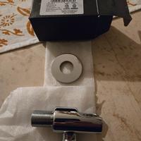 Presa acqua tonda cromo in ottone m1/2"  