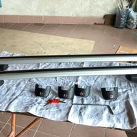 barre portapacchi per auto con rail chiusi