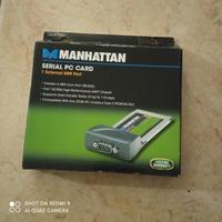 Serial PC Card Manhattan nuova