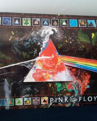 POSTER PINK FLOYD AUTOGRAFATO 