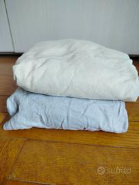 Lenzuola sotto con angoli per lettino