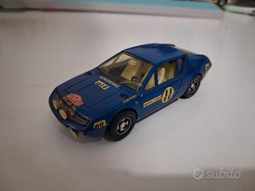 modellino dinky toys 1/43 renault alpine rally mon