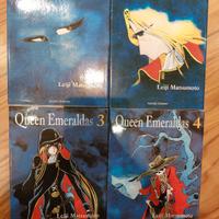 queen emeraldas manga leiji matsumoto 1-4