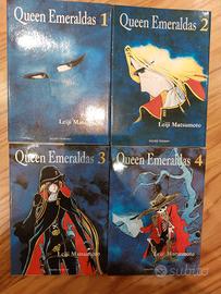queen emeraldas manga leiji matsumoto 1-4