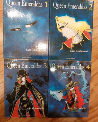queen emeraldas manga leiji matsumoto 1-4