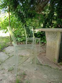 4 sedie Kartell Ghost originali