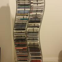 Mobiletto porta CD in metallo