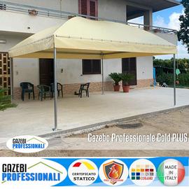 Gazebo professionale cupola CERTIFICATO bar PVC