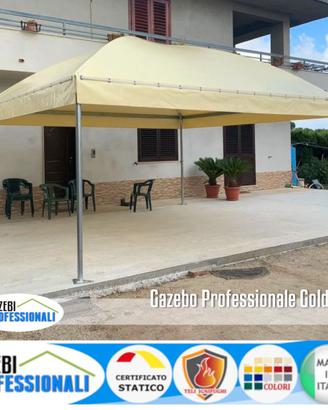 Gazebo professionale cupola CERTIFICATO bar PVC