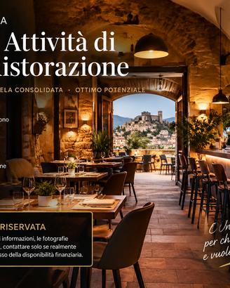 STORICA ATTIVITÀ DI BAR/RISTORAZIONE  CASTELBUONO