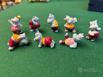 8 Sorpresine Kinder Happypotami anni '90