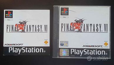 Videogioco final fantasy 6 rpg ps1 playstation