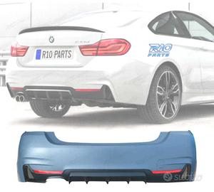 PARAURTI POSTERIORE BMW F32 F33 LOOK M PERFORMANCE