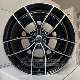 Cerchi in lega 19 Mercedes GMP Energia Black Diam.