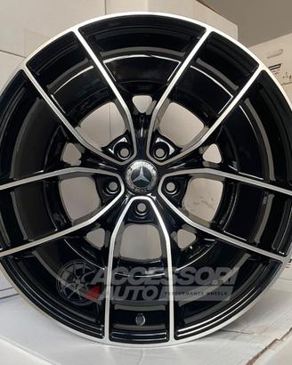 Cerchi in lega 19 Mercedes GMP Energia Black Diam.