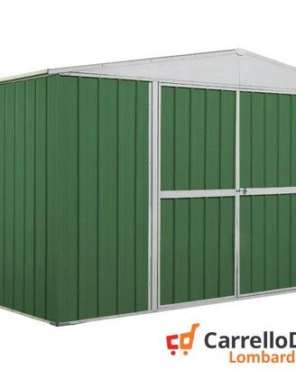 Box in lamiera di Acciaio 360x260cm 9mq verde