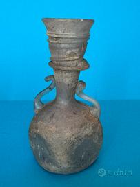 Vaso in vetro  "Scavo" di Murano