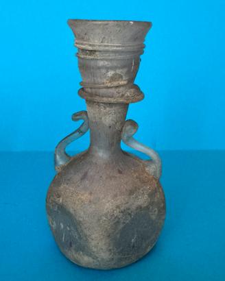 Vaso in vetro  "Scavo" di Murano