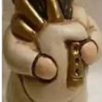 Thun - presepe classico champagne - zampognaro