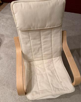 Poltroncina IKEA per bambini POANG - Beige