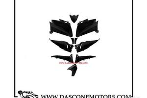 Kit carene Tmax 530 2012 2014 10P nero Lucido