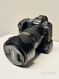 Canon EOS R5 + Grip BG-R10 + EF 24-105mm + Adattat