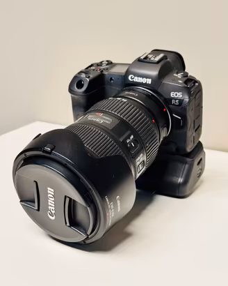 Canon EOS R5 + Grip BG-R10 + EF 24-105mm + Adattat