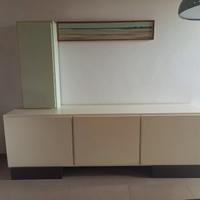 Mobile contenitore in legno laccato