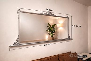 Specchio Barocco stile rococò francese