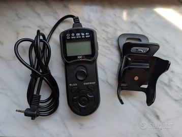 JJC Telecomando Intervallometro Scatto Remoto LCD