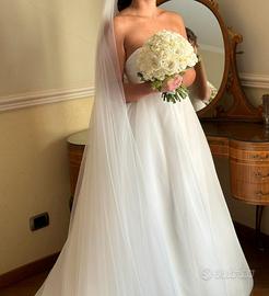 Abito da sposa Nicole Milano, modello Zephiros