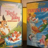 Videocassette originali disney