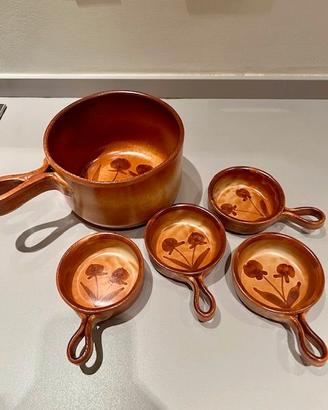 Servizio Ramekin Originale Anni 50