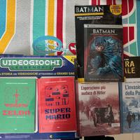 Edicola libri  Uscite RBA Batman Zelda Mario