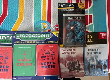Edicola libri  Uscite RBA Batman Zelda Mario