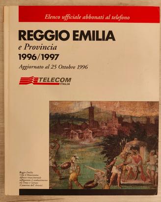 Elenco telefonico Reggio Emilia 96/97