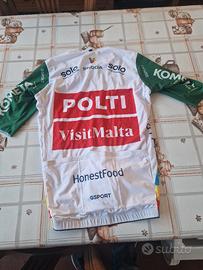 maglia ciclismo polti kometa taglia xs nuova