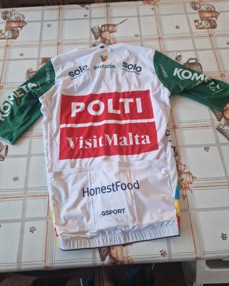 maglia ciclismo polti kometa taglia xs nuova