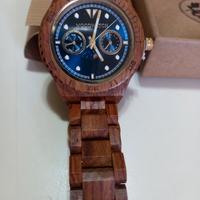 OROLOGIO NUOVO UOMO IN LEGNO