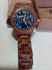 OROLOGIO NUOVO UOMO IN LEGNO