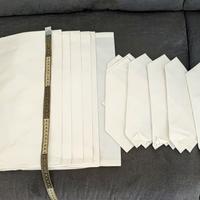 Tovaglia e tovaglioli ricamati 