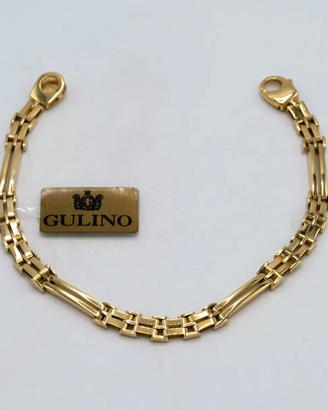 Bracciale uomo semirigido oro giallo 18kt A.1120