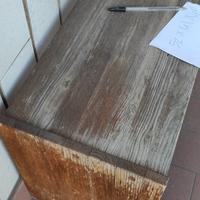 panca antica di legno 10 E 