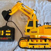 Maxi escavatore con filo guida