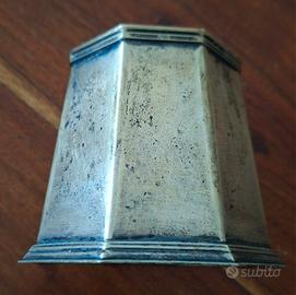 Ogg Antichità Bicchiere Ottagonale Greggio