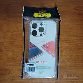 Cover Custodia Trasparente TPU per iPhone 16 Pro 