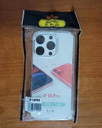 Cover Custodia Trasparente TPU per iPhone 16 Pro 