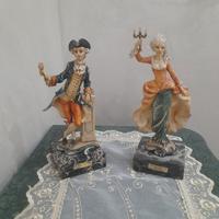 coppia di statuette ITALY vintage 